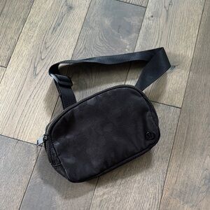 Lululemon Athletica Black Crossbody Bag Minimalist Design